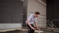 Freerunner on the rooftops