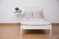 Freestanding bed in teen room Royalty Free Stock Photo