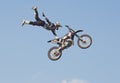 Freestyle motorcycle jump