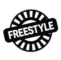 Freestyle rubber stamp