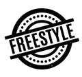 Freestyle rubber stamp