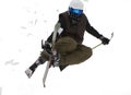 Freestyle. Ski. Royalty Free Stock Photo