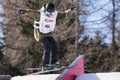 Freestyle Ski FIS Junior World Chanpionship, athlete in slopestyle