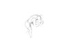 Freestyle Wrestling Drawing Time Lapse 2D Animation