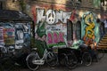 Freetown Christiania. Copenhagen. Denmark. Royalty Free Stock Photo