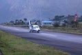 FreeWay Air Traffic Nepal controlled-access highway is a type of highway Royalty Free Stock Photo