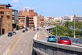 Freeway entrance ramp