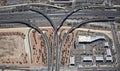 Freeway Interchange Royalty Free Stock Photo