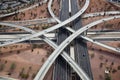 Freeway Interchange Royalty Free Stock Photo