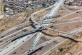 Freeway Interchange Royalty Free Stock Photo