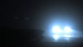 Freeway at Night in Fog HD