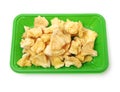 Freeze dried pineapple pieces