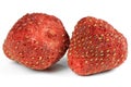 Freeze-dried strawberries Royalty Free Stock Photo