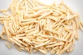 Freeze fries french close up flat lay Royalty Free Stock Photo