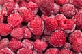 Freezed raspberries Royalty Free Stock Photo