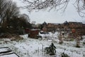 Freezing and muddy winter landscapes in England