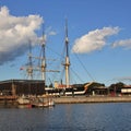 Fregatten Jylland. Famous old sailing ship.