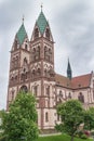 Freiburg Herz-Jesu Church Royalty Free Stock Photo