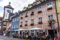 The Hotel Baren in Freiburg Royalty Free Stock Photo