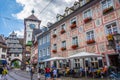 The Hotel Baren in Freiburg Royalty Free Stock Photo