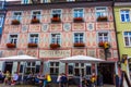 The Hotel Baren in Freiburg Royalty Free Stock Photo