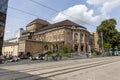 Freiburg Theater in the luxurious building of the former Augustinian monastery