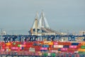 Freight and Bridge in San Pedro