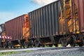 Freight cars Royalty Free Stock Photo