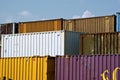 Freight containers Royalty Free Stock Photo