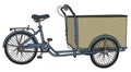 Freight pedal rickshaw