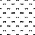 Freight railroad car pattern vector Royalty Free Stock Photo