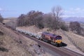 Freight train at Birkett tunnel Settle to Carlisle