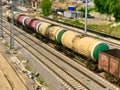 Freight Train Royalty Free Stock Photo