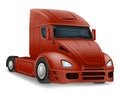 freight truck car delivery cargo anl big vector illustration