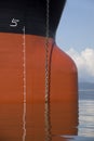 Freighter Bow Royalty Free Stock Photo