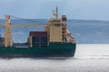 Freighter in Elliot Bay Royalty Free Stock Photo