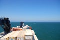 Freighter At Sea Royalty Free Stock Photo