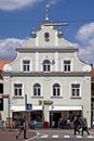 Freising, old town in Bavaria, house in Renaissance style Royalty Free Stock Photo