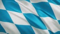 Freistaat Bayern Bavaria - Waving Flag Video Background
