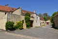 Fremainville, France - may 4 2018 : picturesque village Royalty Free Stock Photo