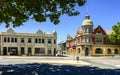 Fremantle Buildings in Historic Australian Town Royalty Free Stock Photo