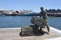 Fremantle Fishing Boat Harbour in Perth Western Australia Royalty Free Stock Photo