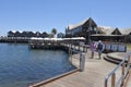 Fremantle Fishing Boat Harbour in Perth Western Australia Royalty Free Stock Photo