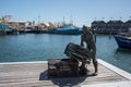 Fremantle Fishing Boat and Sculpture