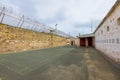 Fremantle Prison courtyard Royalty Free Stock Photo