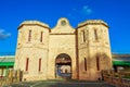 Fremantle prison facade Royalty Free Stock Photo