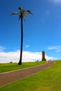 Fremantle war memorial on a blue bird day Royalty Free Stock Photo