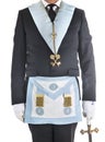 Freemason in studio Royalty Free Stock Photo