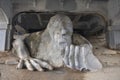 Fremont Troll Under the Bridge in Seattle, Washington Royalty Free Stock Photo