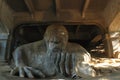 Fremont Troll Under a Bridge in Seattle Washington Royalty Free Stock Photo